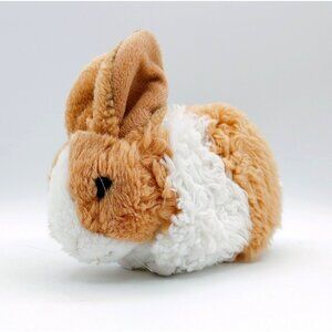 Anna Club Baby Bunny Rabbit Plush 8" Stuffed Animal Toy Brown White